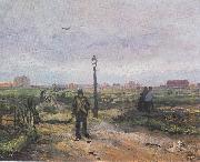 Vincent Van Gogh On the outskirts of Paris Sweden oil painting artist